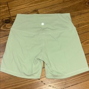 Lululemon Align High-Rise Short 6” Inseam Size 10 in Mint Green Color